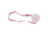 Portachupete huellita bordado Makuku - rosa