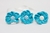 Portachupete Flor tejida a crochet Gio - tienda online