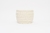 Vela blanca en recipiente de cerámica con textura-chico - comprar online