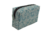 Portacosmético Neceser-Estampado gris con huellitas y huesitos verdes interior azul francia/Fred en internet