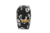 Portacosmético Neceser-Negro estampado huellitas blancas interior negro/Ron - Makuku