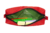 Cartuchera de tela cordura rojo interior verde/Luna - Makuku