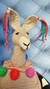 Cubo didáctico sensorial La Llama Yamot- tejido a crochet