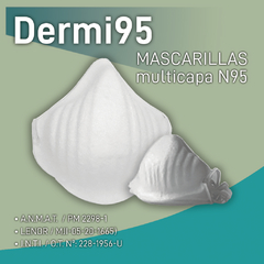 DERMI N95 - Mascarilla N95 con aprobación de A.N.M.A.T.