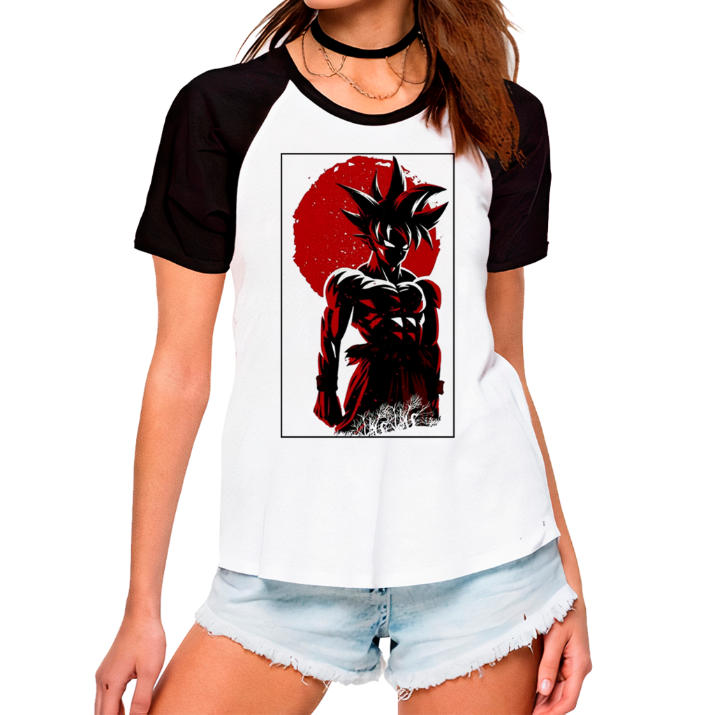 Camiseta DBZ Fun Raglan Unissex - Loja Cinemap