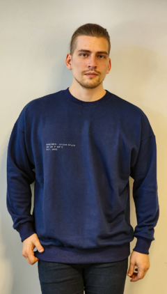 Buzo Latitud Crewneck Marino