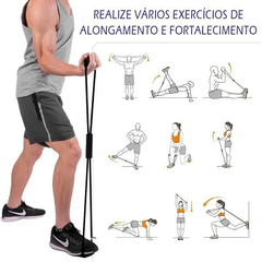 Elástico de Tensão Multifuncional Exercicios para Braços e Pernas - ShopiBel Eletrônicos & Tecnologia