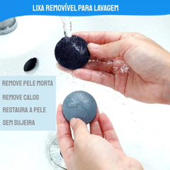 Removedor Lixa Elétrica de Calos Pedicure para Calosidade dos Pés - comprar online