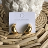 AROS ACERO SEMI GOTA GOLD