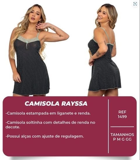 Camisola Luana - Comprar em Style Elegance Moda Intima