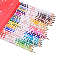 Lápis de Cor Escolar FABER-CASTELL Bicolor 24 Unds/48 Cores - comprar online