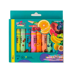 Marca Texto Be Bold Fruit Edition Perfumado Newpen - Kit com 10 cores
