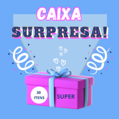 Papelaria Fofa - Box Surpresa - Super - 30 itens