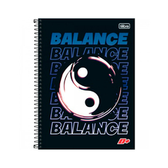 Caderno Espiral Capa Dura Universitário 1 Matéria D+ Masculino 96 Fls "Balance" TILIBRA