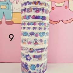 Kit Washi Tape Estampas Fofas 10 rolos na internet