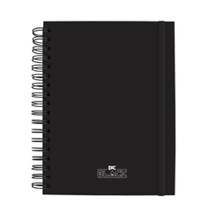 Caderno Smart Universitário DAC 10 Matérias - All Black