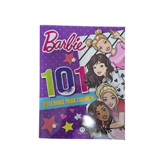 Livro 101 Desenhos Para Colorir - Barbie