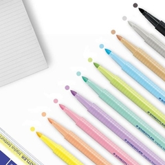 Marcador Canetinha Triplus Colors Pastel Staedtler - Papyê Papelaria