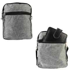 Mini Bolsa Shoulder Bag Pochete Transversal Masculino - loja online