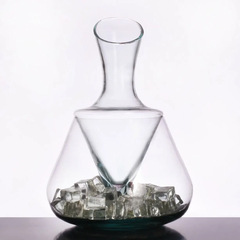 Decanter com porta gelo