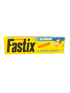 SELLADOR SILICONA FASTIX TRANSPARENTE