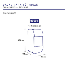 TABLEROS PARA TÉRMICAS (ver modelos) - comprar online