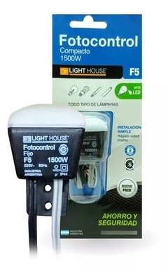 FOTOCONTROL APTO LED 1500W 4 CABLES