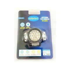 LINTERNA MINERO 19 LEDS