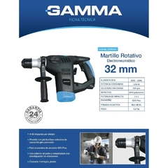 ROTOMARTILLO 1500W GAMMA