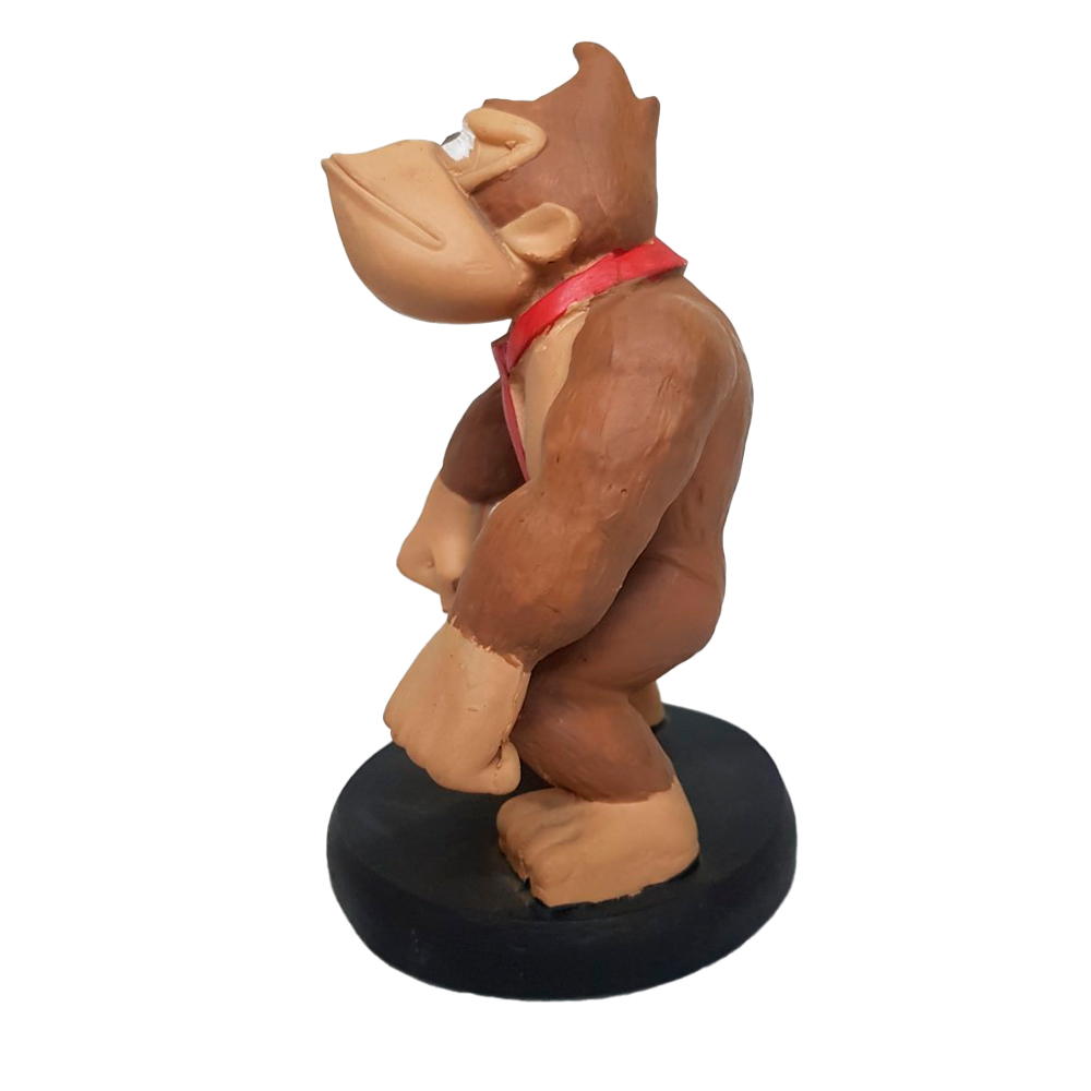 ESTATUA MACACO DONKEY KONG SUPER MARIO 15CM RESINA