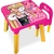 Mesinha com Cadeira Infantil Rosa Fabulosa Barbie Fun BB6000