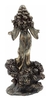 Estatua Orixa Yemaya Resina Bronzeada 28 Cm Veronese 0112 - loja online