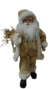 BONECO PAPAI NOEL 40CM DOURADO EM PE na internet