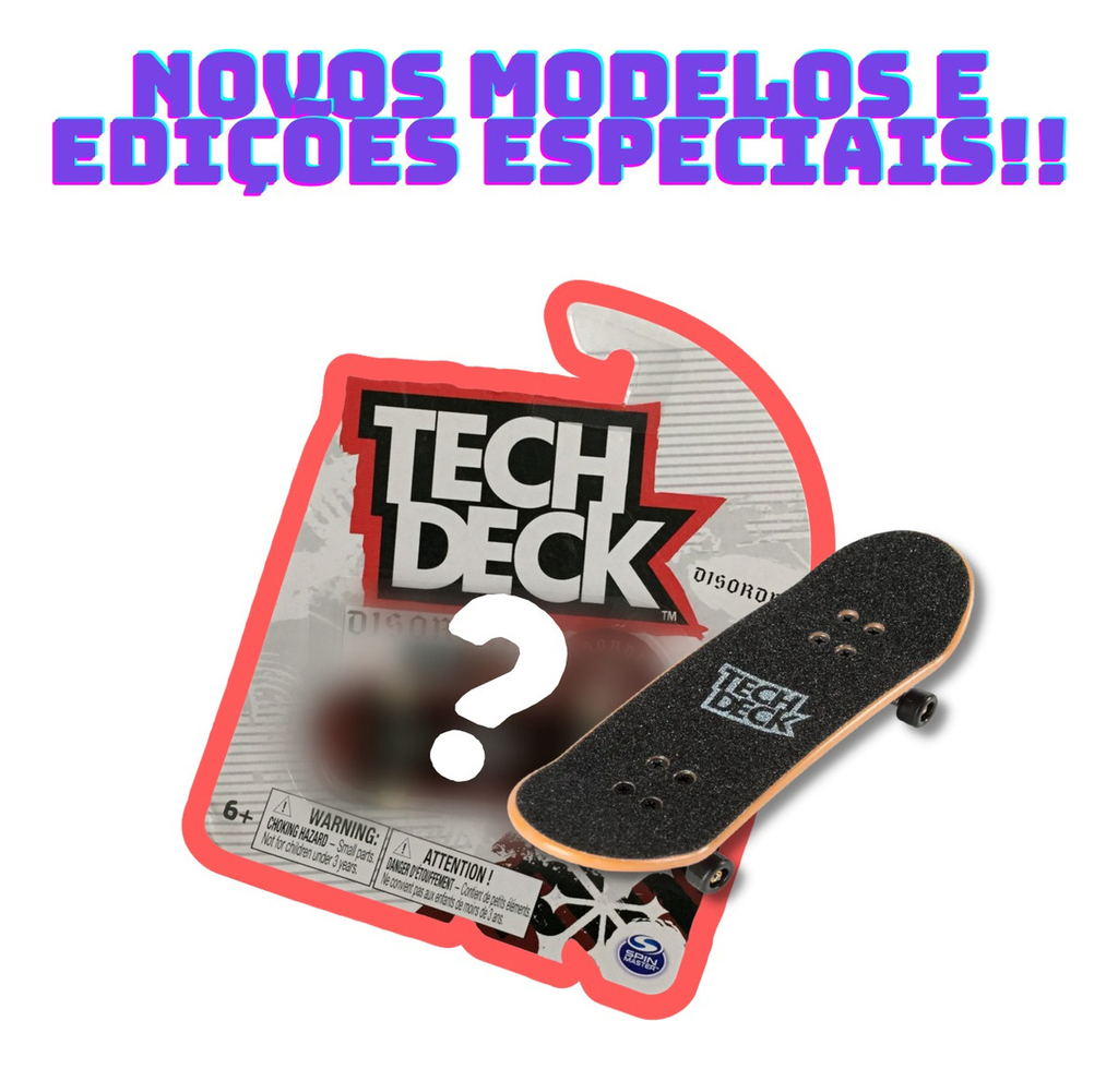 Skate De Dedo Tech Deck Fingerboard Profissional Original