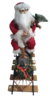 BONECO PAPAI NOEL NO TREM 50CM 3770 FERIMTE - comprar online