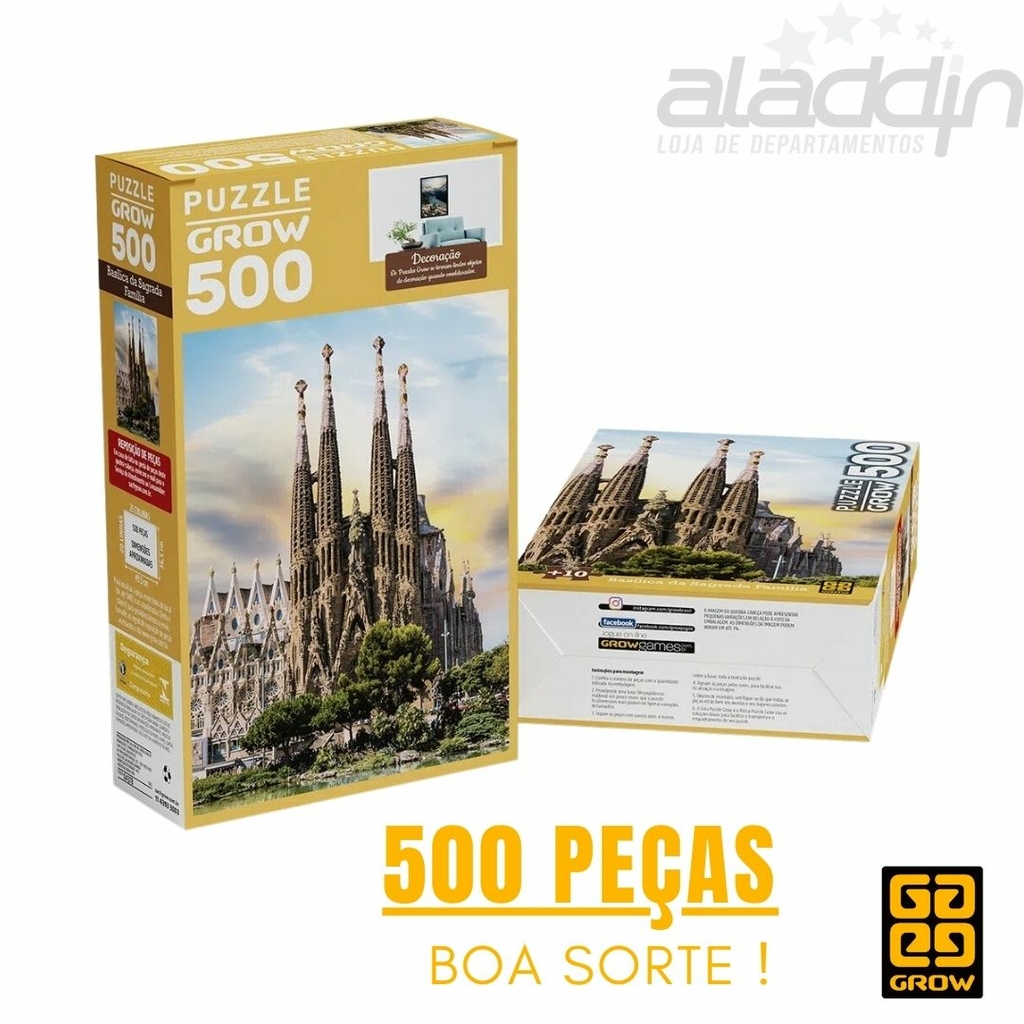 Quebra Cabeça Puzzle Horizonte Grego 750 Pçs Grow