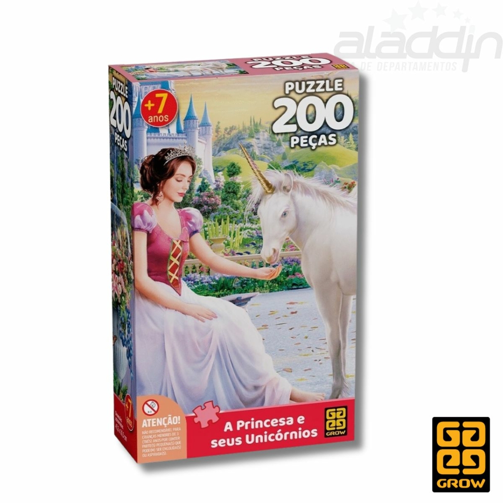 Jogo de Quebra-Cabeça Grow 60 PCs Disney Princesas