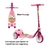 Patinete Bandeirante Sweet Game Rosa 3 Rodas Para Criancas - comprar online