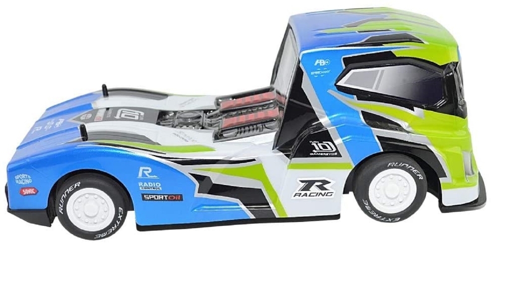 Carrinho De Controle Remoto 7funcoes 1:16 Extreme Racing Verde