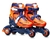 Patins Infantil Inline Nerf 2 Em 1 Tamanho 31 A 34 Multikids