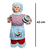 BONECO MAMAE NOEL COZINHEIRA 45cm ENFEITE NATAL - comprar online