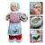 BONECO MAMAE NOEL COZINHEIRA 30X18X60CM ENFEITE