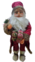 BONECO PAPAI NOEL AZUL/VERMELHO 45,5CM EM PE - loja online