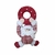 PENDENTE NATALINO DE PORTA PAPAI NOEL XADREZ 30CM