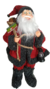 BONECO PAPAI NOEL TRADICIONAL 40CM VINHO - comprar online