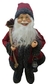 BONECO PAPAI NOEL TRADICIONAL 40CM VINHO - Aladdin Presentes