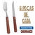 Jogo de Talheres Tramontina Churrasco Aco Inox 12 Pecas - comprar online