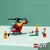 LEGO CITY HELICOPTERO DOS BOMBEIROS 53 PECAS BLOCO DE MONTAR