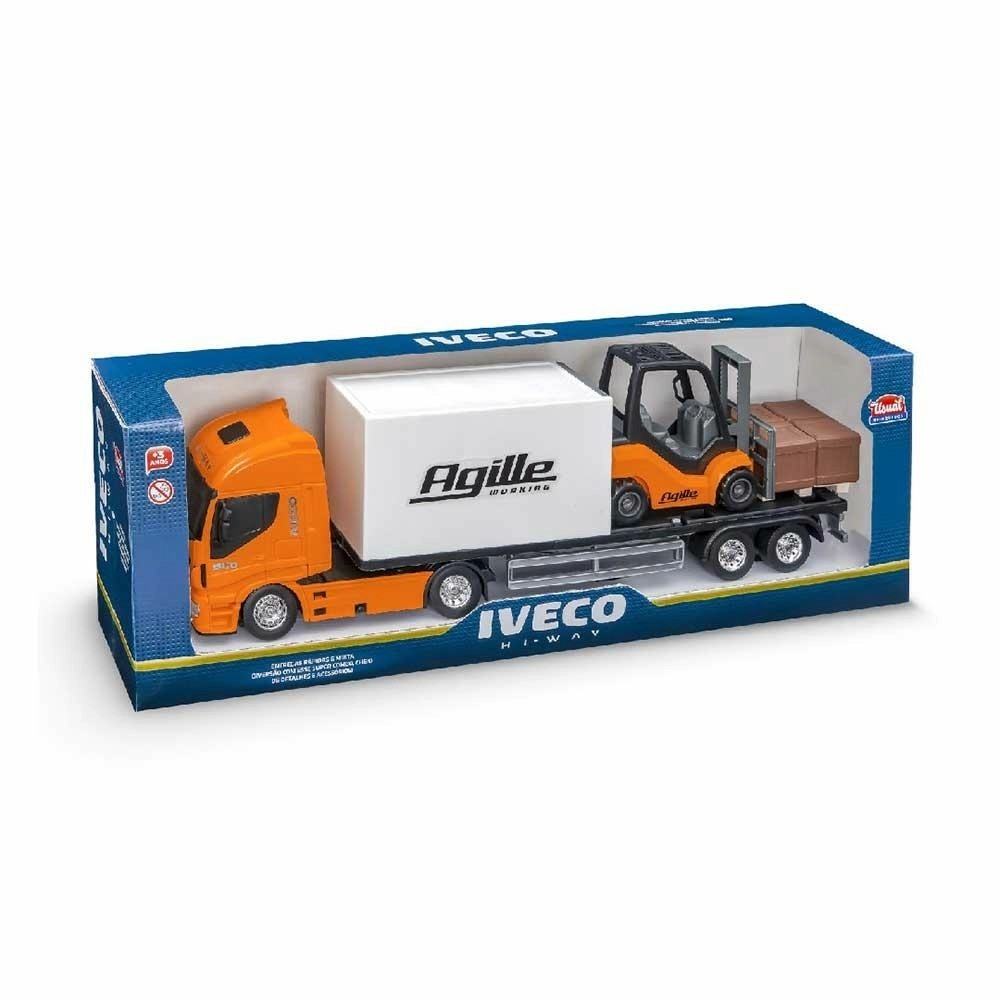 Iveco Hi-way Bau Usual Brinquedos Sortidos