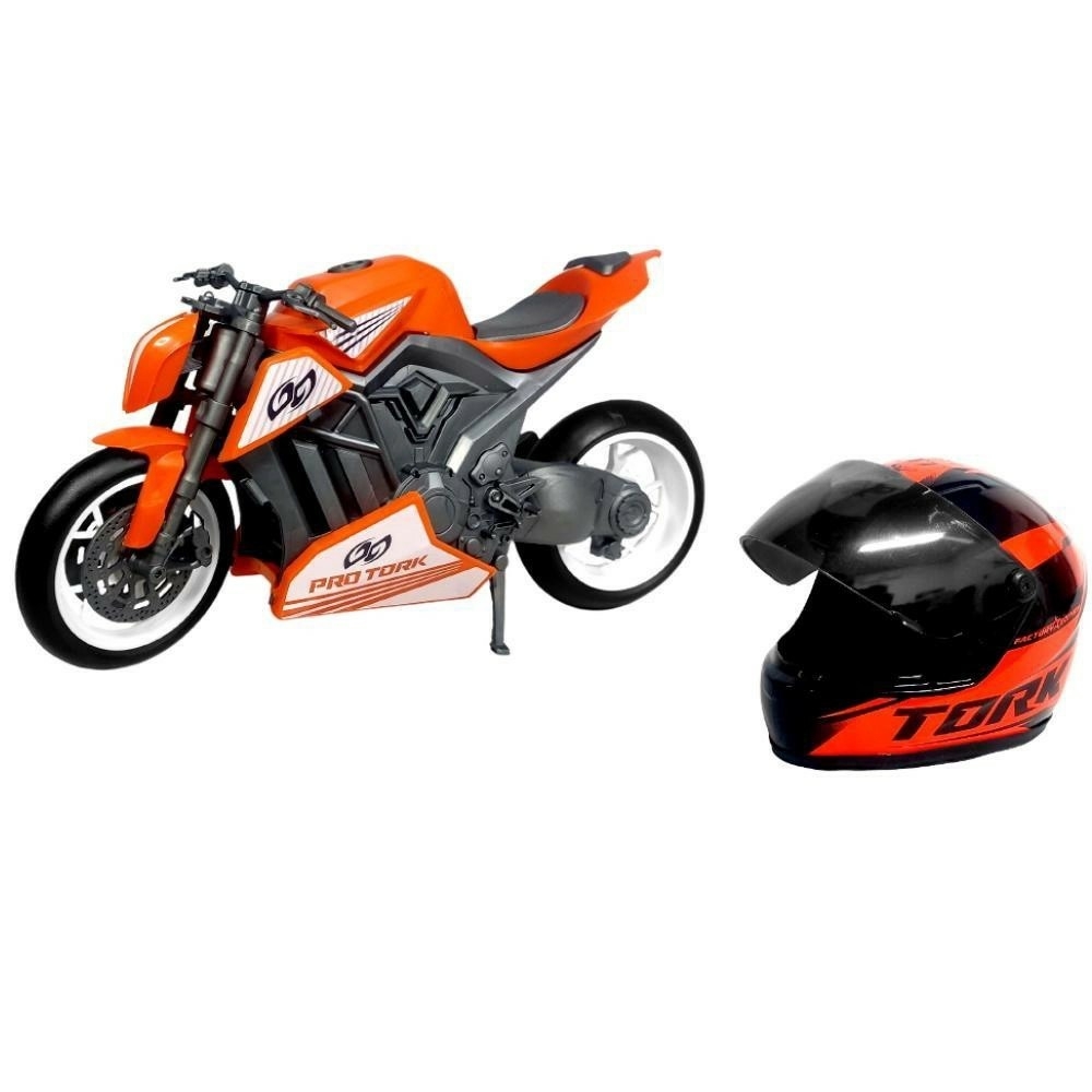 Brinquedo Moto Pro Tork Mini Infantil Suspensão c/ Capacete - Usual  Brinquedos - Mini Moto Motorizada - Magazine Luiza